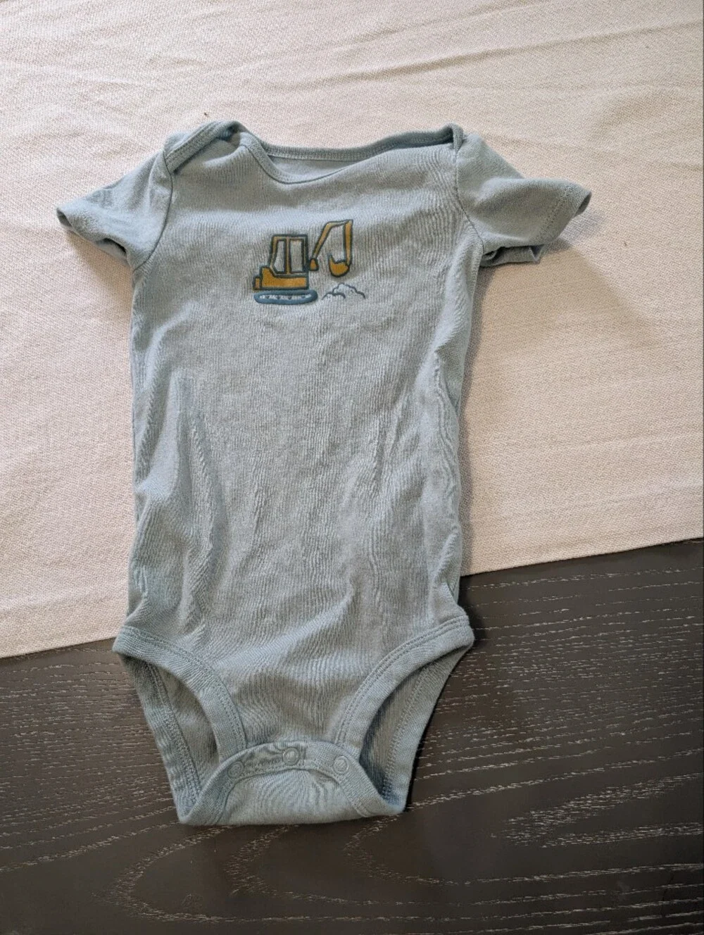 Bulldozer Onesie